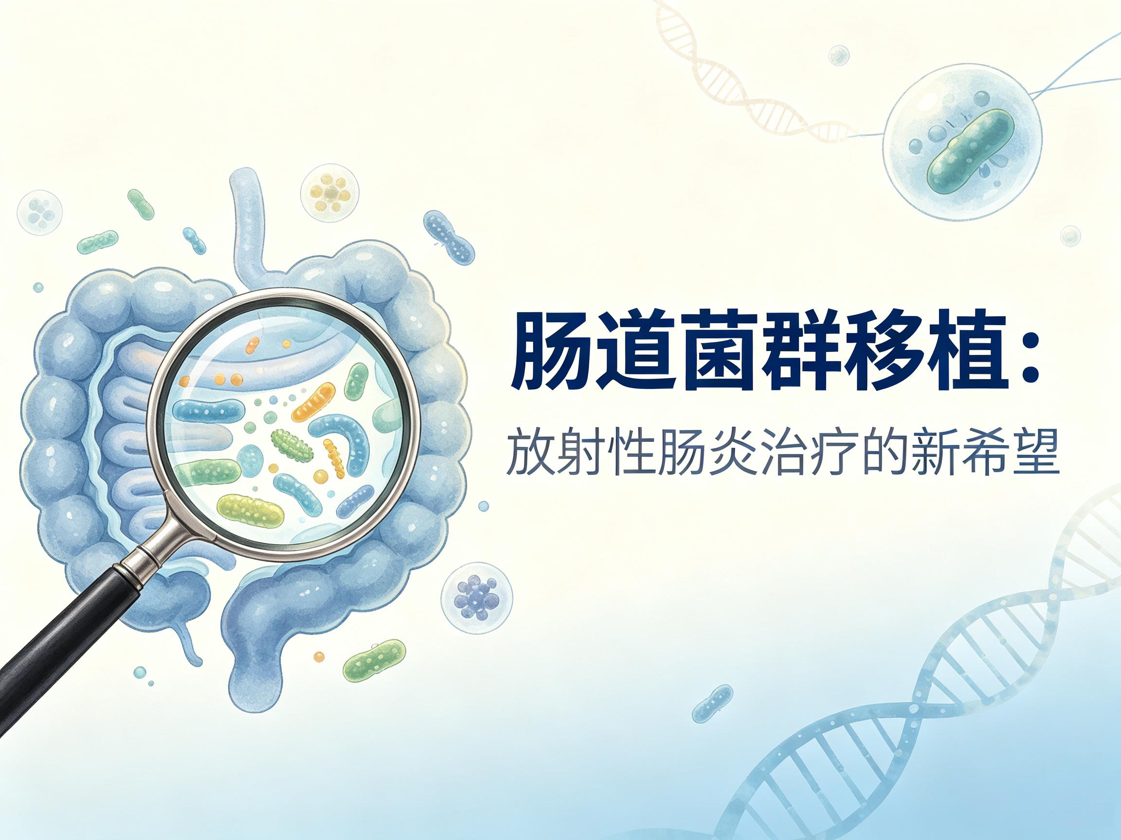 通化市|第3期 肠道菌群移植：放射性肠炎治疗的新希望