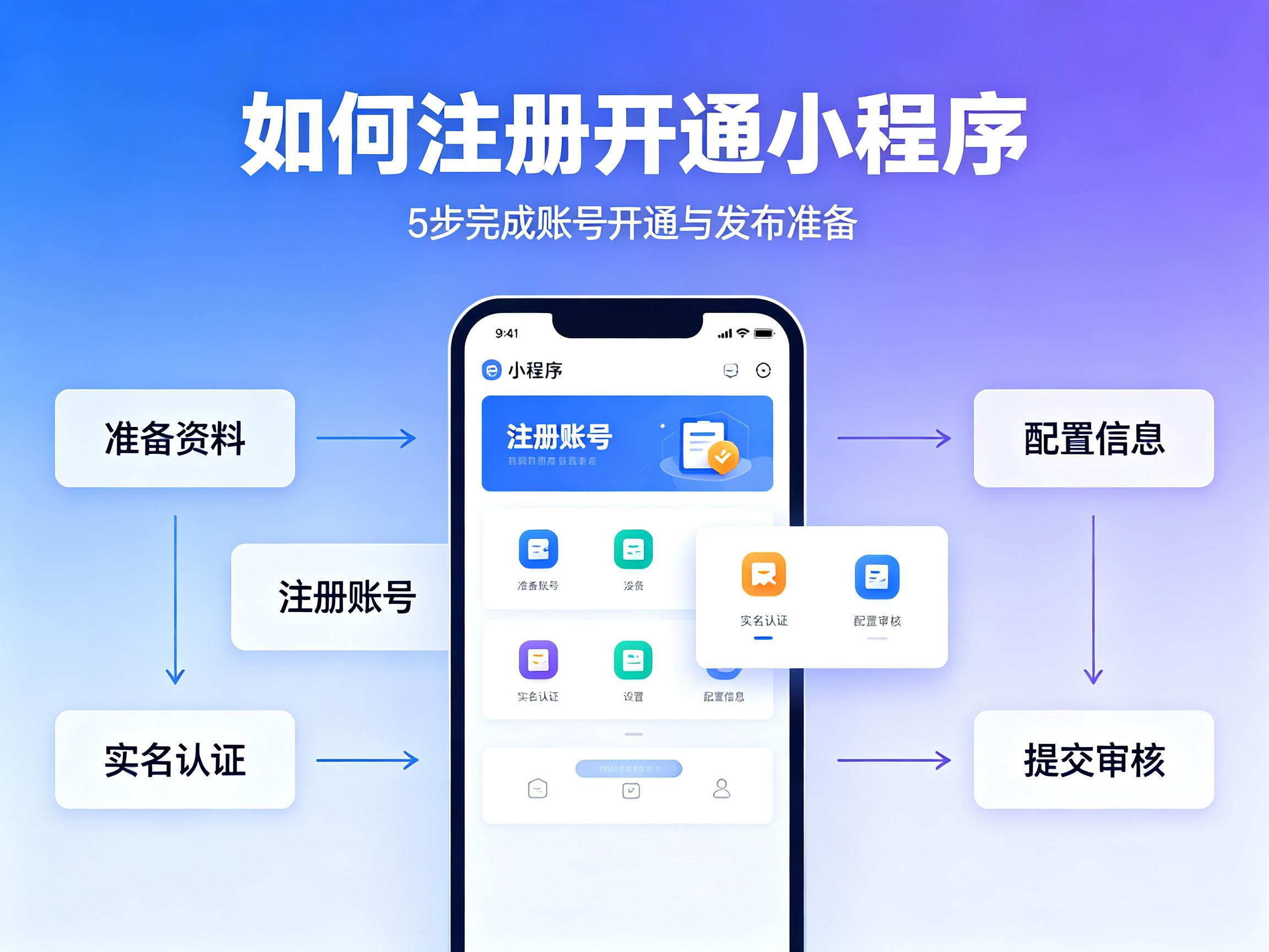 通化市|如何注册开通备案一个小程序